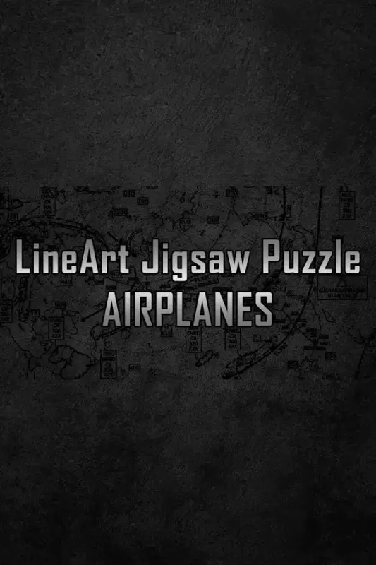 LineArt Jigsaw Puzzle - Airplanes — Steam, Standard