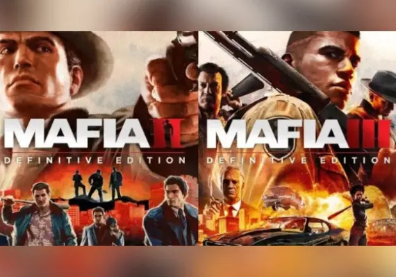Mafia II + Mafia III - Definitive Editions Bundle EN — Steam, Standard