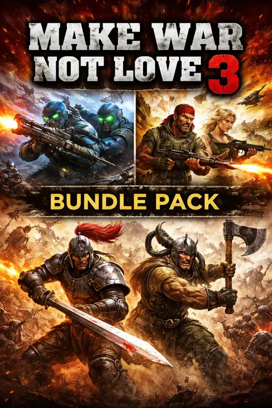 Make War Not Love 3 Bundle Pack — Steam, Standard