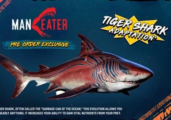 Maneater - Tiger Shark Skin DLC EN — Epic Games, Standard