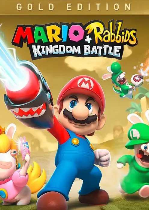 Mario and Rabbids Kingdom Battle Gold Edition — Nintendo Switch, Gold Edition