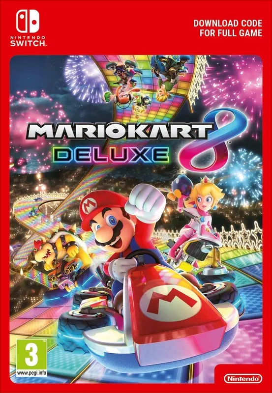 Mario Kart 8 Deluxe — Nintendo Switch, Deluxe