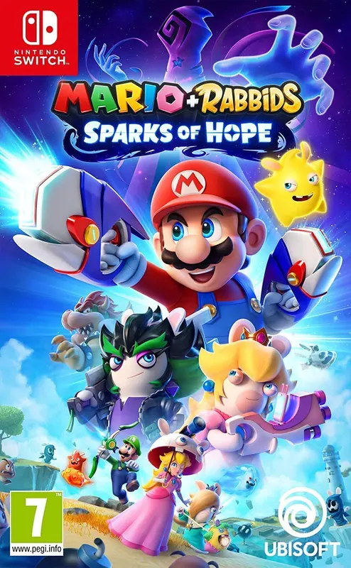 Mario + Rabbids Compilation (Kingdom Battle + Sparks of Hope) — Nintendo Switch, Standard