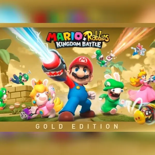 Mario + Rabbids Kingdom Battle (Gold Edition) — Nintendo Switch, Gold Edition