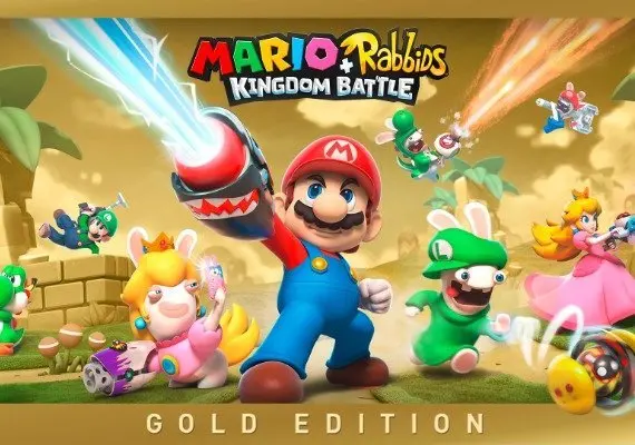 Mario + Rabbids Kingdom Battle Gold Edition EN/DE/FR/RU/ES — Nintendo Switch, Gold Edition