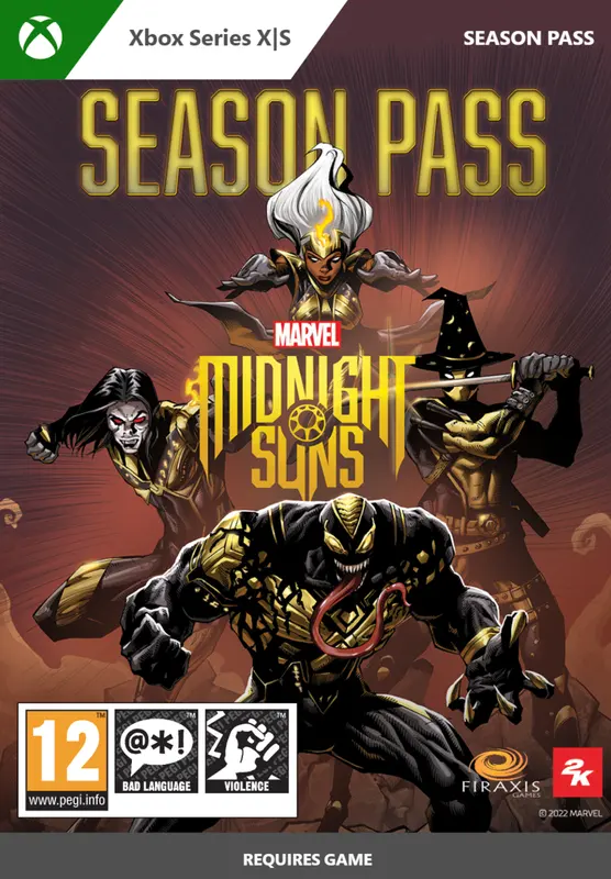 Marvel's Midnight Suns Season Pass (DLC) — Xbox Series X|S, Standard