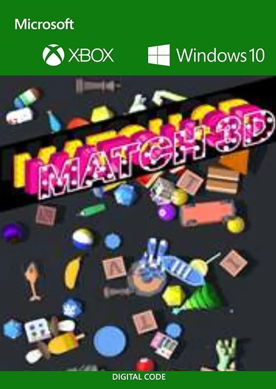 Match 3D - Matching Puzzle Game — Xbox Live / PC, Standard