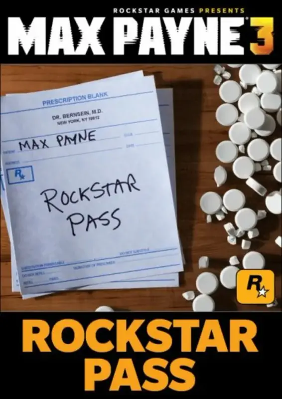 Max Payne 3 Rockstar Pass DLC — Steam, Standard