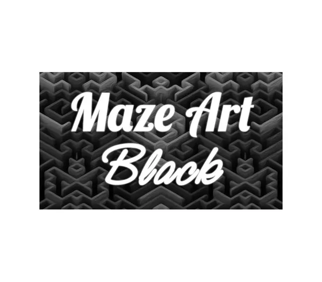 Maze Art: Black — Steam, Standard