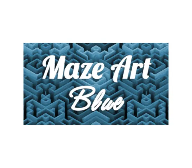 Maze Art: Blue — Steam, Standard