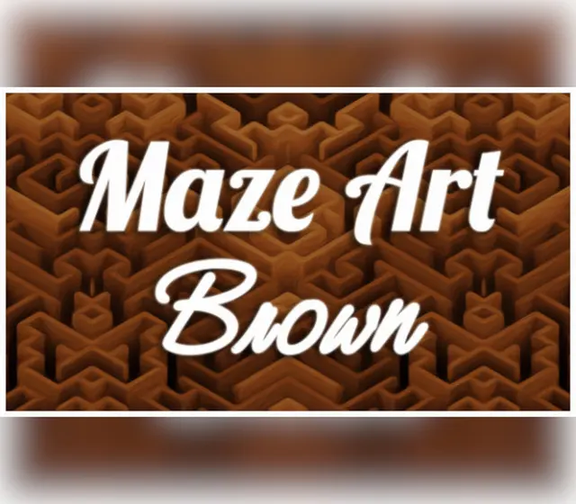 Maze Art: Brown — Steam, Standard