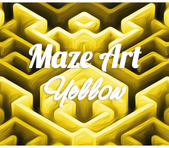 Maze Art: Yellow — Steam, Standard