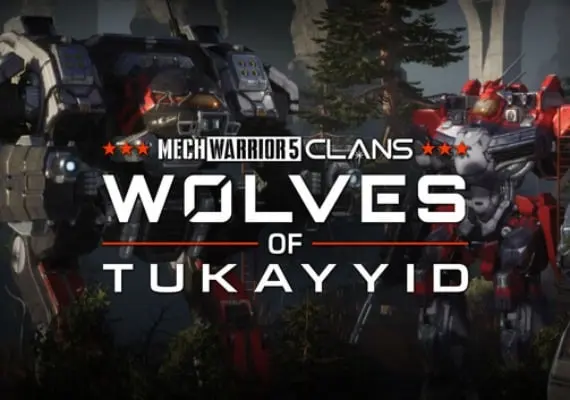MechWarrior 5: Clans - Wolves of Tukayyid DLC EN/DE/FR/JA/RU — Steam, Standard