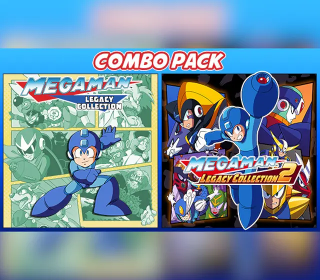 Mega Man Legacy Collection 1+2 Combo Pack — Steam, Standard