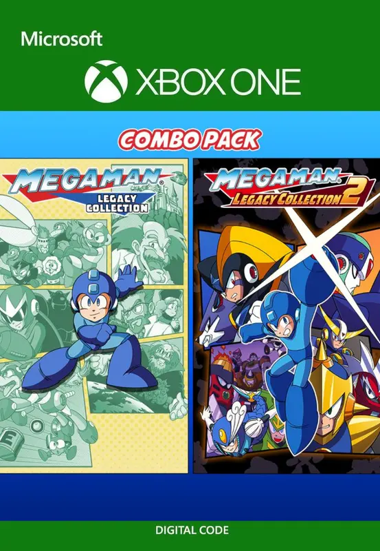 Mega Man Legacy Collection 1 & 2 Combo Pack — Xbox Live, Legacy Collection