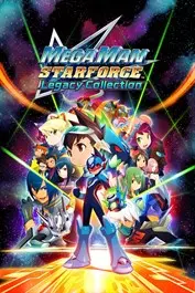 Jaquette de Mega Man Star Force Legacy Collection — jeu Xbox (Xbox Live)
