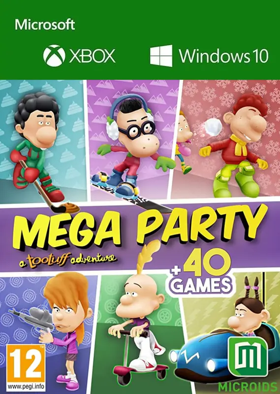 Megaparty: A Tootuff Adventure — Xbox Live / PC, Standard