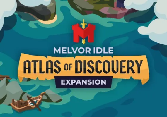 Jaquette de Melvor Idle: Atlas of Discovery DLC EN — DLC PC (Steam)