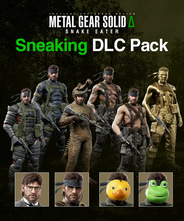 METAL GEAR SOLID Δ: SNAKE EATER Sneaking Pack (DLC) — PlayStation 5, Standard