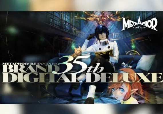 Jaquette de Metaphor: ReFantazio Atlus 35th Anniversary Edition — jeu PC (Steam)