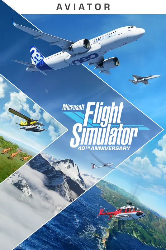 Microsoft Flight Simulator (2020): 40th Anniversary Aviator Edition — Xbox Series X|S, Standard