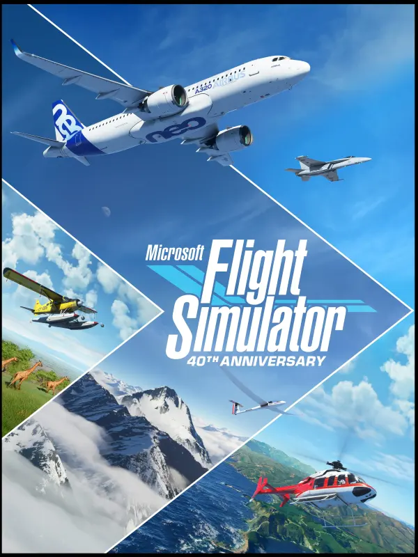 Microsoft Flight Simulator (2020) 40th Anniversary Edition — Xbox Series X|S / PC, Anniversary Edition