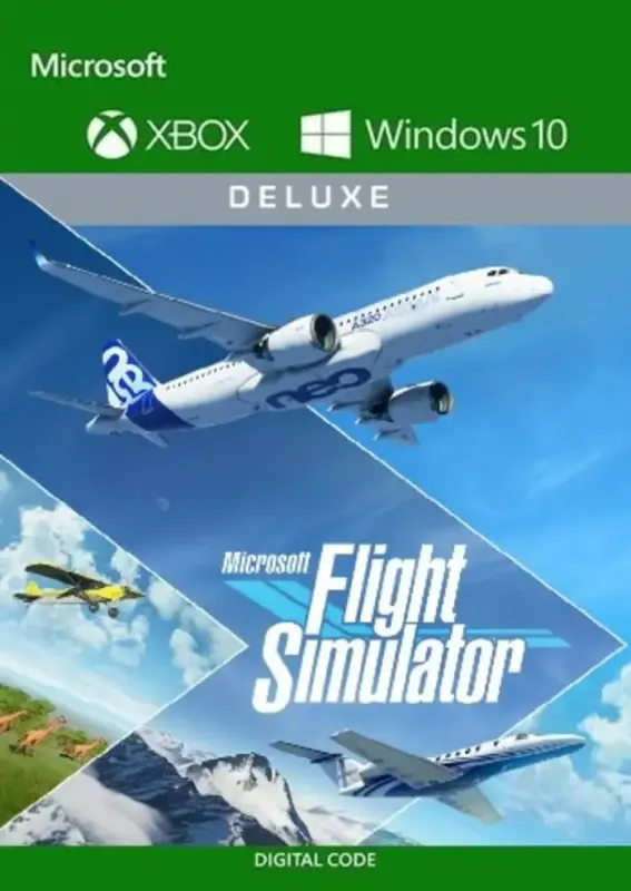 Microsoft Flight Simulator (2020) Deluxe Edition — Xbox Series X|S / PC, Deluxe Edition