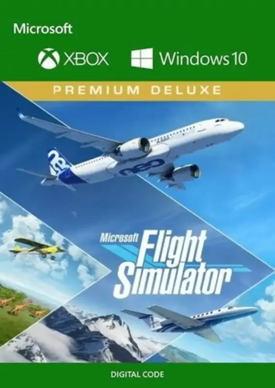 Microsoft Flight Simulator (2020) Premium Deluxe Edition — Xbox Series X|S / PC, Premium Deluxe Edition