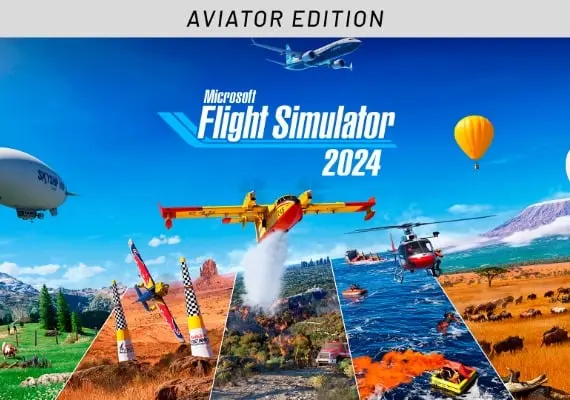 Microsoft Flight Simulator 2024 Aviator Edition EN — Xbox Series X|S / PC, Aviator
