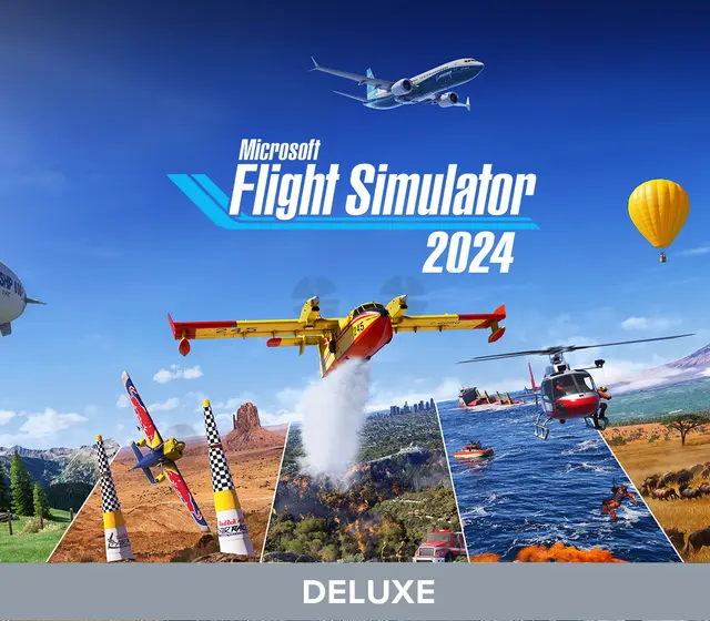 Microsoft Flight Simulator 2024 Deluxe Edition — Steam, Deluxe Edition