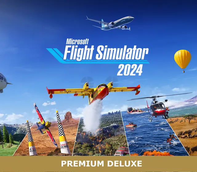 Microsoft Flight Simulator 2024 Premium Deluxe Edition — Microsoft Store, Premium Deluxe Edition