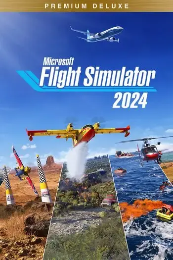 Microsoft Flight Simulator 2024 - Premium Deluxe Edition — Xbox Series X|S / PC, Premium Deluxe Edition