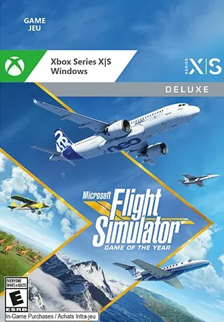 Microsoft Flight Simulator Deluxe 40th Anniversary Edition — Xbox Series X|S / PC, Anniversary Edition