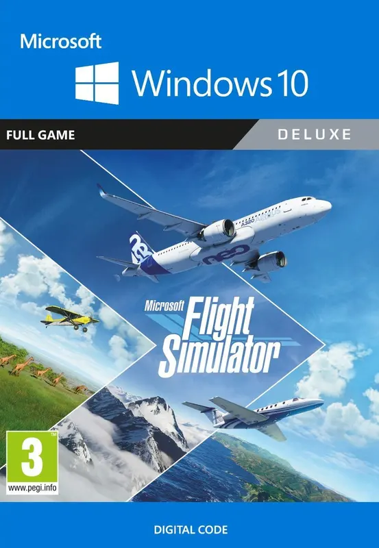 Microsoft Flight Simulator: Deluxe Edition - — Microsoft Store (Windows 10), Deluxe Edition
