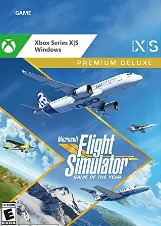 Microsoft Flight Simulator: Premium Deluxe Game of the Year Edition — Xbox Live / PC, Game of the Year Edition