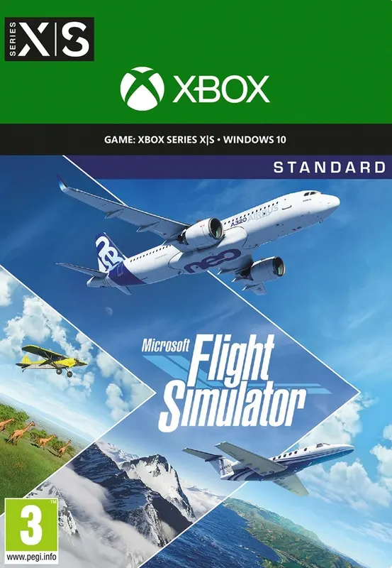 Microsoft Flight Simulator Standard 40th Anniversary Edition — Xbox Series X|S / PC, Anniversary Edition