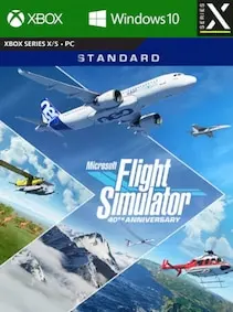 Microsoft Flight Simulator | Standard 40th Anniversary Edition — Xbox Series X|S / PC, Anniversary Edition