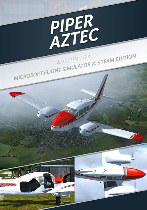 Microsoft Flight Simulator X: Steam Edition - Piper Aztec Add-On (DLC) — Steam, Standard