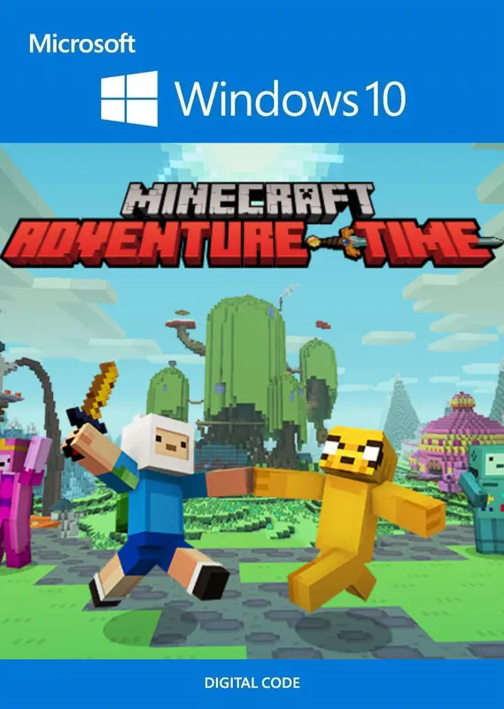 Jaquette de Minecraft Adventure Time Mash-up (DLC) - — DLC PC (Microsoft Store (Windows 10))