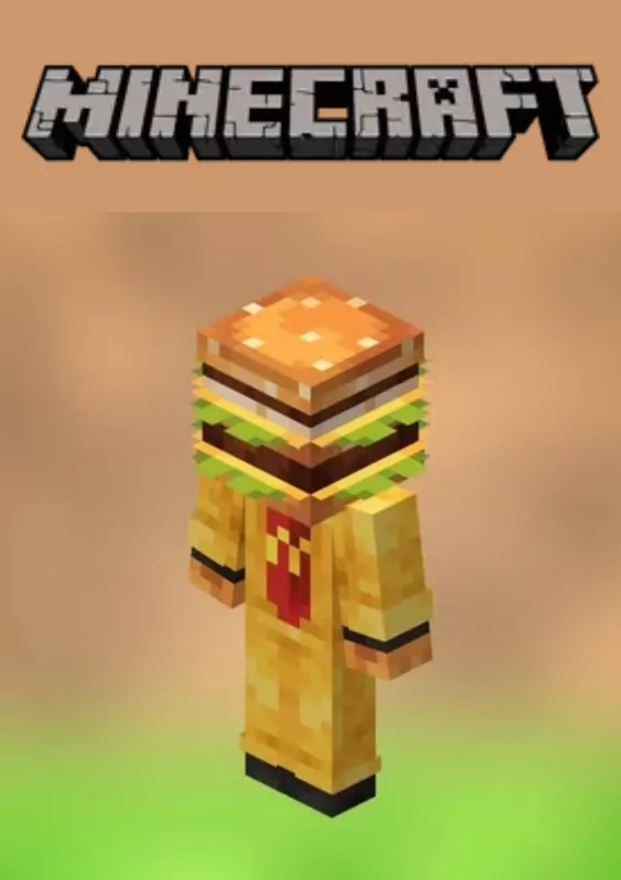 Jaquette de Minecraft Big Mac Crystal (DLC) — DLC PC (Mojang)