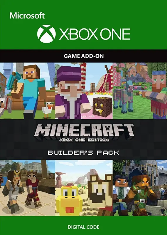 Minecraft: Builder's Pack (DLC) — Xbox One, Standard