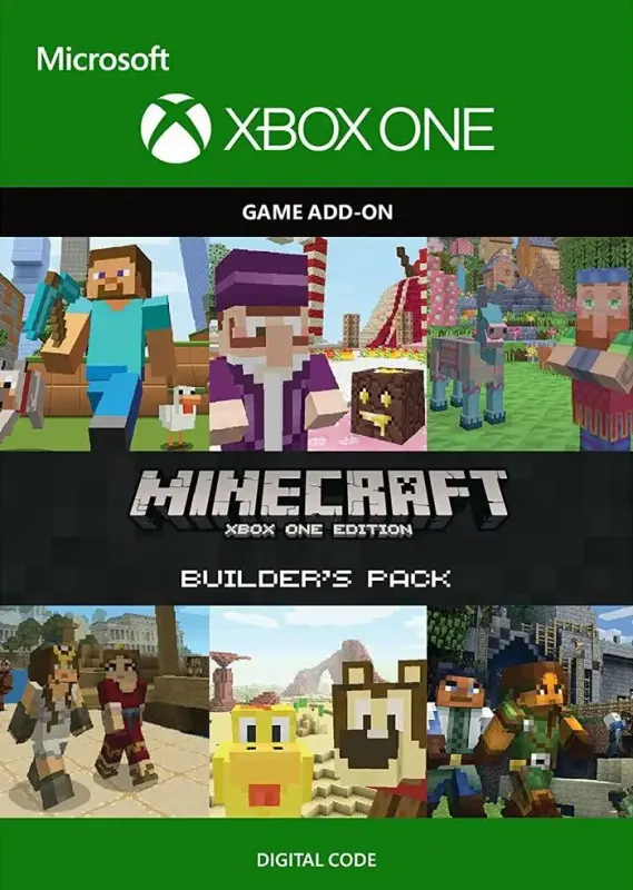 Minecraft Builder's Pack DLC — Xbox One, Standard