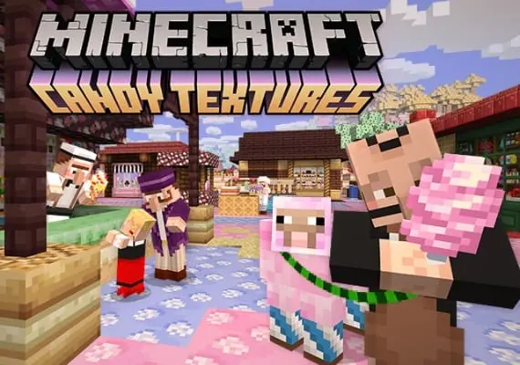 Minecraft - Candy Texture Pack DLC EN — Xbox One / Xbox Series X|S, Standard