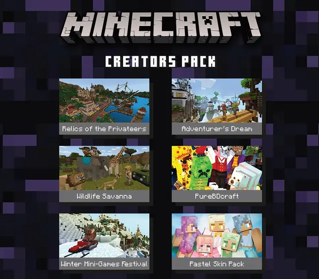 Minecraft - Creators Pack DLC — Xbox One, Standard
