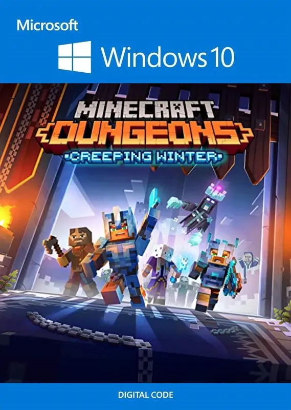 Jaquette de Minecraft Dungeons: Creeping Winter (DLC) - — DLC PC (Microsoft Store (Windows 10))