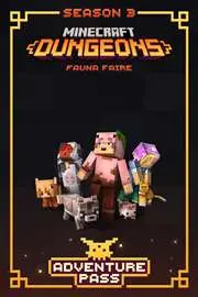 Jaquette de Minecraft Dungeons: Fauna Faire Adventure Pass (DLC) - — DLC PC (Microsoft Store)