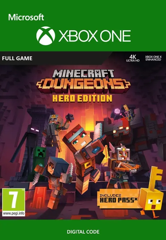 Minecraft Dungeons: Hero Edition — Xbox One, Standard
