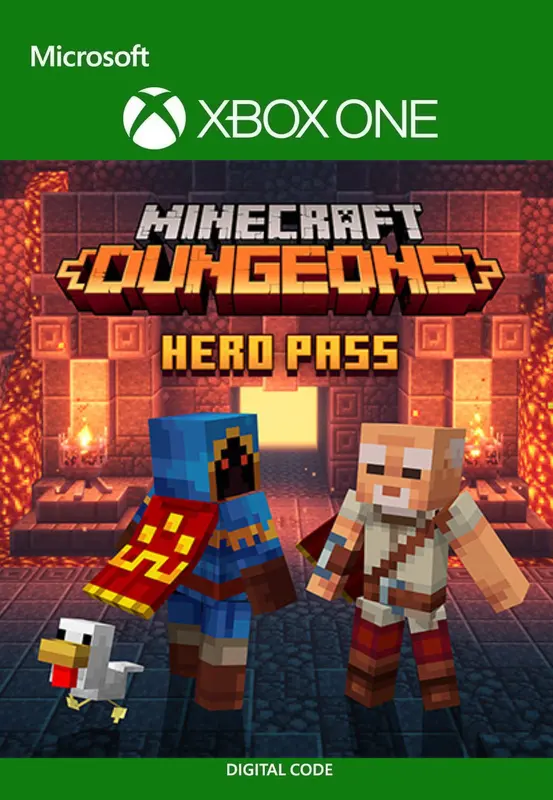 Minecraft Dungeons: Hero Pass Upgrade (DLC) — Xbox Live, Standard