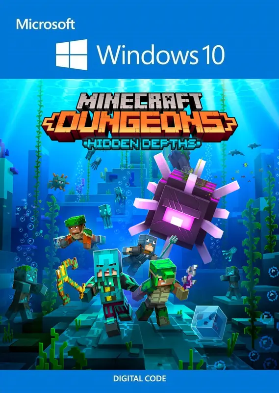 Minecraft Dungeons: Hidden Depths (DLC) - — Microsoft Store (Windows 10), Standard