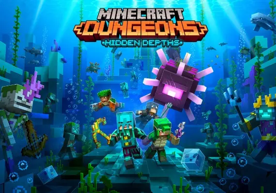 Minecraft Dungeons: Hidden Depths DLC EN — Xbox One / Xbox Series X|S, Standard